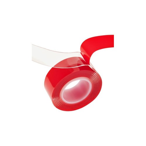 Banda dublu adeziva transparenta profesionala 30mmx3m Cod: CDT030