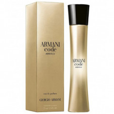 Armani Code Absolu EDP 75ml pentru Femei produs fara ambalaj foto