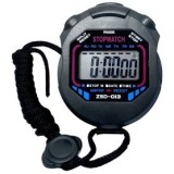 Cumpara ieftin Cronometru digital multifuctional, afisaj data si ora - Negru