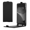 Husa Kwmobile pentru Samsung Galaxy A25, Negru, Piele ecologica, KWM000021ON001C, Silicon