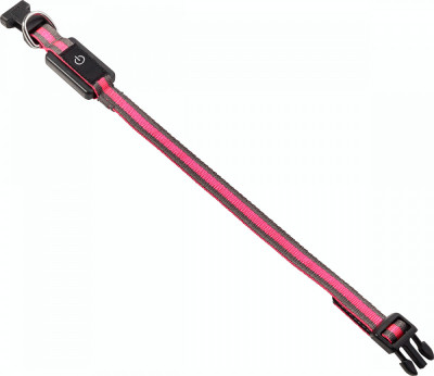 Zgarda LED, culoare Antracit -Roz, marimea XS foto