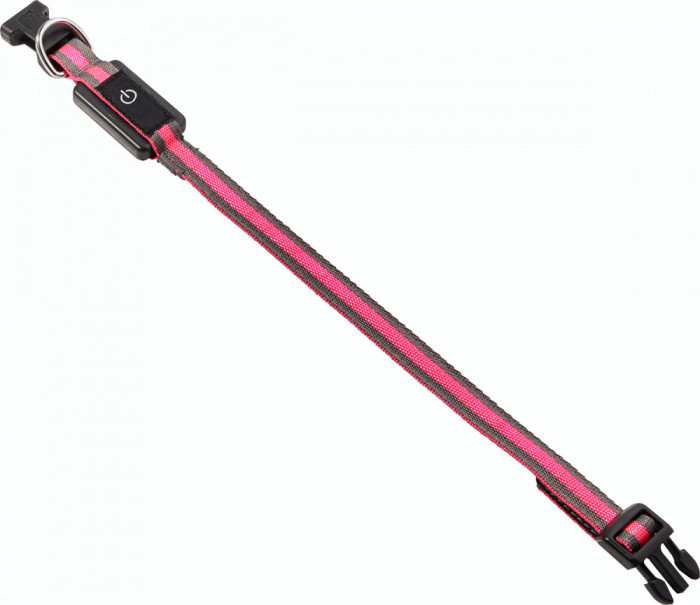 Zgarda LED, culoare Antracit -Roz, marimea XS