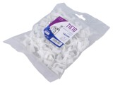 Element de susținere natural pe cablu rotund 100 buc cu cui TIE10