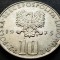 Moneda 10 ZLOTI - POLONIA, anul 1975 * cod 465 = BOLESLAW PRUS