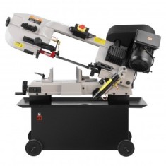 Fierastrau cu banda pentru metal, 1.1 kW, Lungime banda 2362 mm, 0&deg; la 45, 4 viteze, 65 m/min, Baza fixa