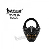 *Masca Devil/Samurai mask - Black [WOSPORT]