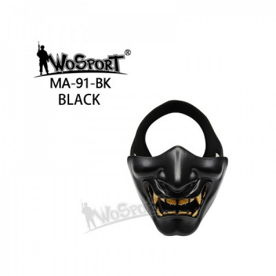 Masca Devil/Samurai mask - Black [WOSPROT] foto