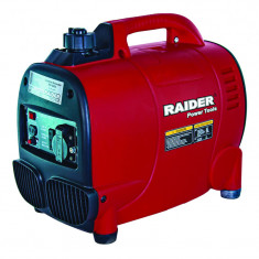 Generator pe benzina tip invertor Raider RD-GG05, 1 kW, 53.5 CC, motor 4 timpi, rezervor 2.3 l foto