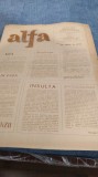 ZIARUL ALFA NR.1 -9 FEBRUARIE 1990