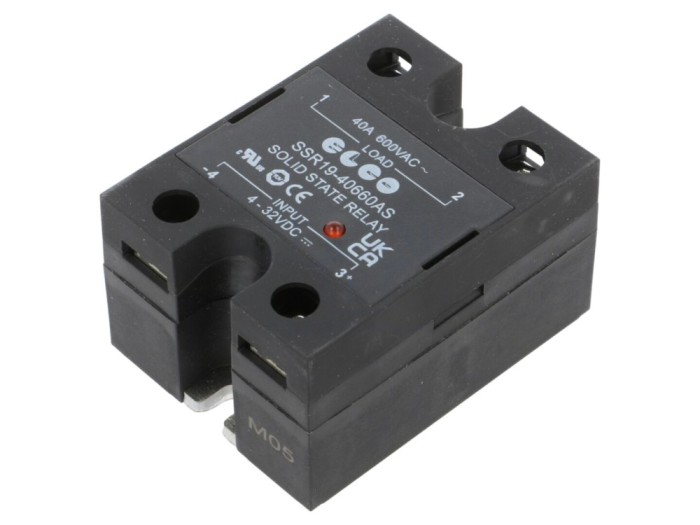 Releu semiconductor 4&divide;32VDC 40A