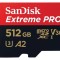 Card de memorie SanDisk Extreme Pro microSDXC 512GB A2