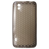 Husa silicon fumurie (tip fagure) pentru LG Optimus Black P970