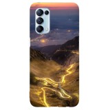 Husa compatibila cu Oppo A31 model Transfagarasan Sundown, Silicon, TPU, Viceversa, Transparent, Carcasa