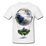 Tricou &quot; Planet earth balloon &quot;