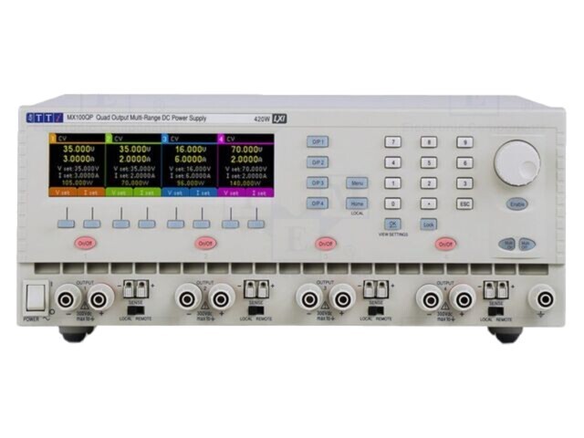 Alimentator programabil de laborator AIM-TTI MX100QP S2 0-35V 0-6A, 4 canale