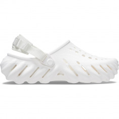 Saboti Crocs Echo Clog Alb - White