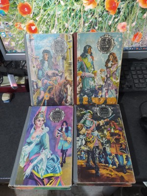 Vicontele de Bragelone, Al. Dumas, vol. 1-4, editura Albatros București 1970 148 foto
