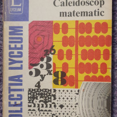 Caleidoscop matematic, V. Bobancu, Ed Albatros 1979, 216 pagini