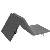 Saltea fitness groasa pentru antrenamente gimnastica, pliabila, 180x60x5,5cm, gri Household NewTrend