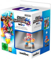 Super Smash Bros Plus Amiibo Mario Character Nintendo Wii U foto