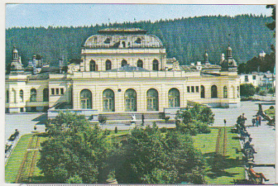 bnk cp Vatra Dornei - Pavilionul central - circulata foto