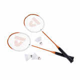 Set badminton Donnay 6 piese Portocaliu