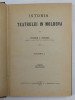 Istoria Teatrului in Moldova Vol. I-II Teodor T. Burada 1915-1922, Legatura de Epoca, Cotor Piele, 774pg