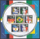 Gibraltar 2006 - Cupa Mondială de Fotbal - Germania, Bloc, MNH