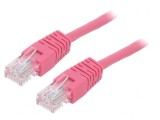 Patch Cord U/UTP Cat5e Roz 5m, Gembird