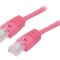 Patch Cord U/UTP Cat5e Roz 5m