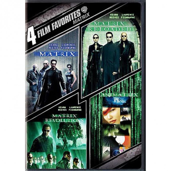Filme Matrix 1-4 DVD Colectia Completa