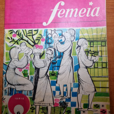 revista femeia iunie 1966-art. si foto orasul bucuresti