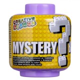 Set Cuburi Construcție Creative, Floare, Cutie Misterioasă, Plastic, Lila, Oem