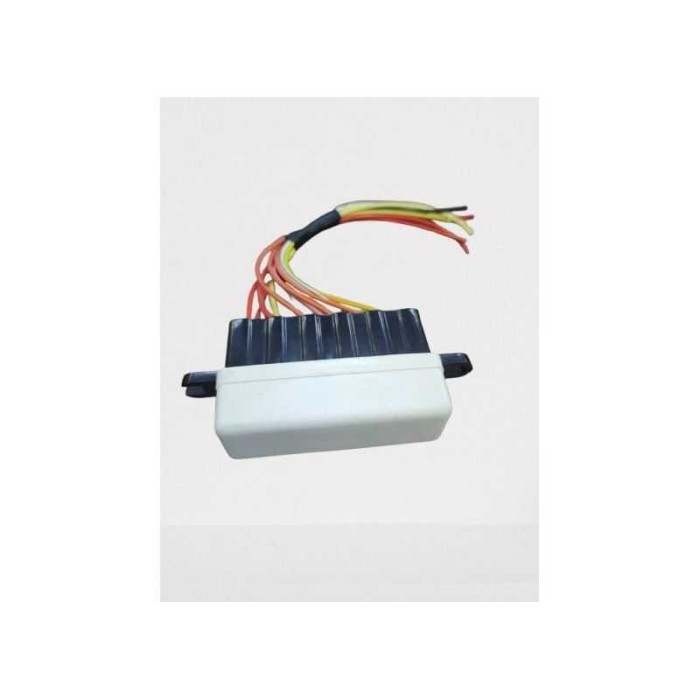 Suport siguranta auto medie 20mm cutie /bloc pentru 6 sigurante 10A /incluse /cu fir
