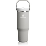 Stanley IceFlow&trade; Flip Straw Tumbler sticlă inoxidabilă pentru apă Ash 890 ml