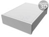 Carcasă aluminiu neagră 165x220x51mm