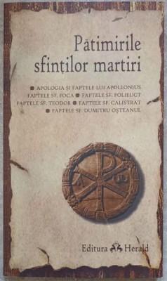 PATIMIRILE SFINTILOR MARTIRI-MONICA MEDELEANU, AURELIAN SCRIMA foto