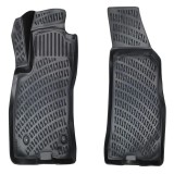 Cumpara ieftin Set covorase auto cauciuc Umbrella pentru Fiat Doblo (fata) 2010-2015, material TPE, anti-alunecare