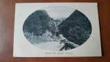 Carte postala, Valcea, Defileul Olt Clopot, perioada interbelica