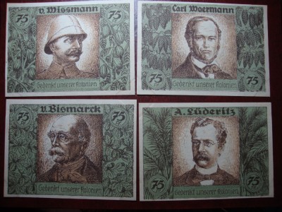 GERMANIA COLONII 75 PF 1922 EXCELENTE foto