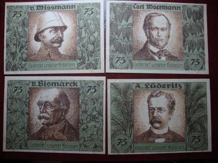 GERMANIA COLONII 75 PF 1922 EXCELENTE