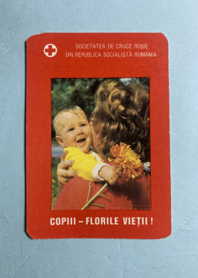 Calendar 1983 Crucea Roșie foto