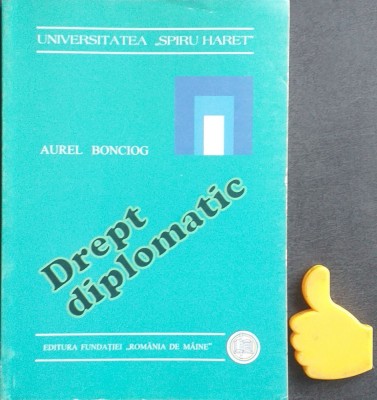 Drept diplomatic Aurel Bonciog 2000 foto