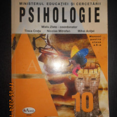 Mielu Zlate - Psihologie. Manual pentru clasa a X-a (2005)