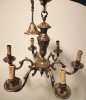 Candelabru deosebit din bronz masiv in stil francez cu 6 brațe ,piesa cu o lucrătură de o foarte mare finețe,masiv greu