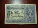 GERMANIA 5 MARK 1917 EXCELENTA