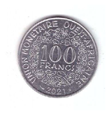 Moneda Africa de Vest 100 francs/franci 2021, stare excelenta, curata foto