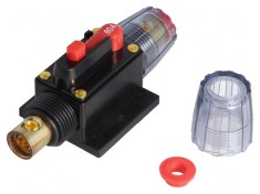 Siguranță automată auto 80A neagră 12-24VDC