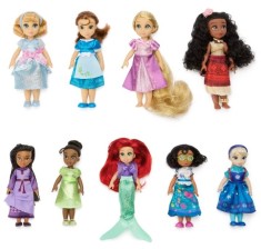 Set papusi mini Disney Once Upon a Story Collection 12.5cm