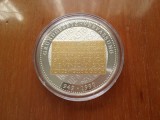 1949-1990-Germania-Grundgesetz....-Ag.+Au-14,6g-36mm-